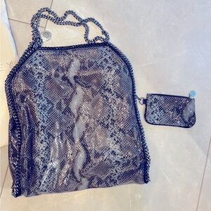 Stella McCartney Snake Print Bag